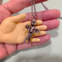 Scissor Baby Necklace Ready to Ship