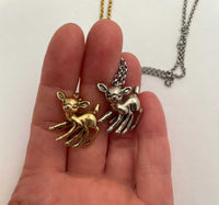 8 Legged Deer Necklace Ready to Ship