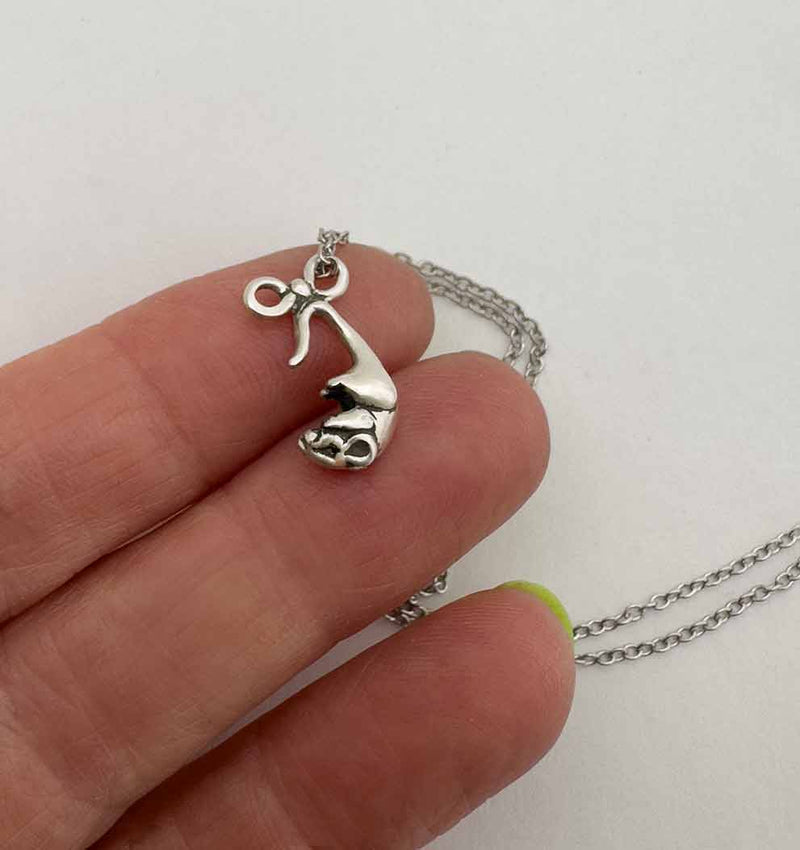 Tail Tied Rat Necklace