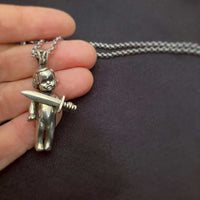 Knife Baby Necklace Ready to Ship