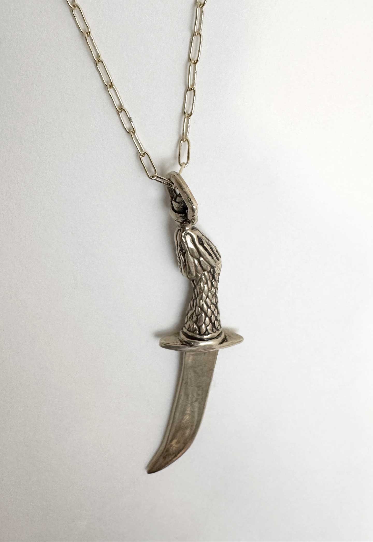 Snake Sword Necklace