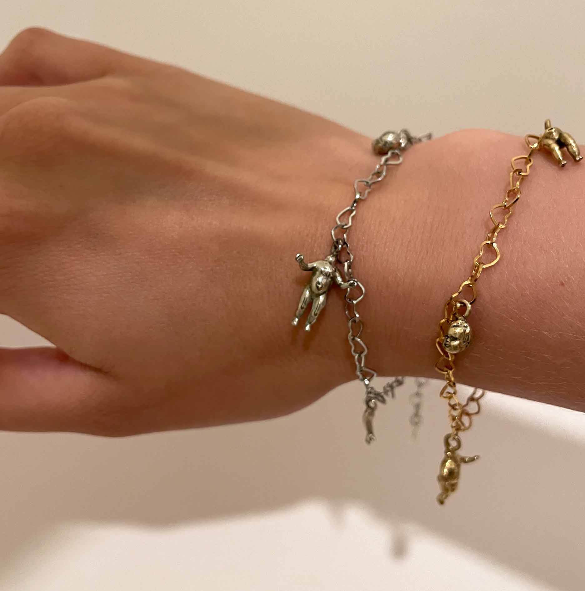 Girls Jewelry - Silver Cultured Pearl Angel Beads Star Charm Bracelet –  Loveivy.com