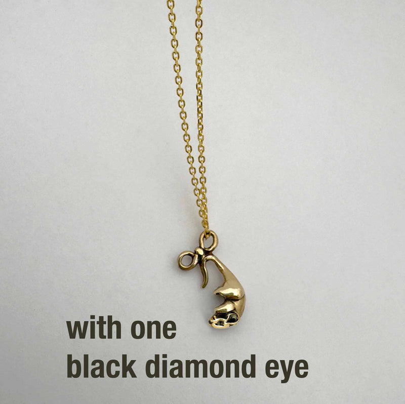 Tail Tied Rat Necklace