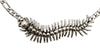 centipede girl necklace silver
