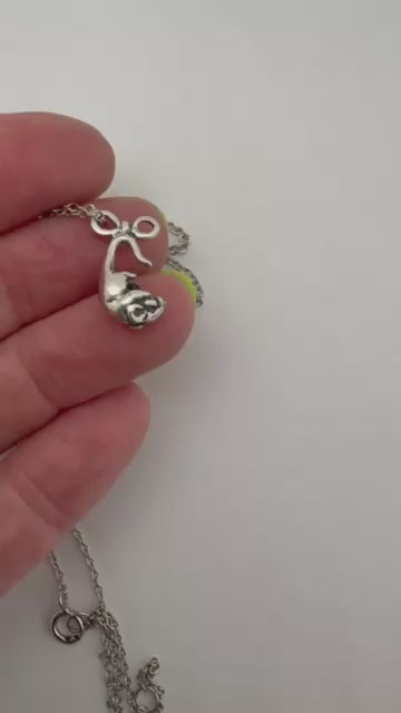Tail Tied Rat Necklace