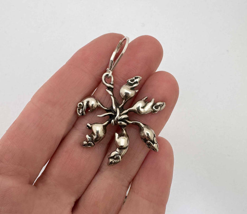 Rat King Earrings