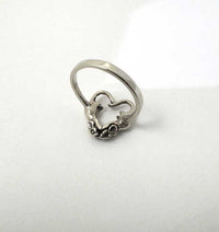Rats in Love Heart Ring