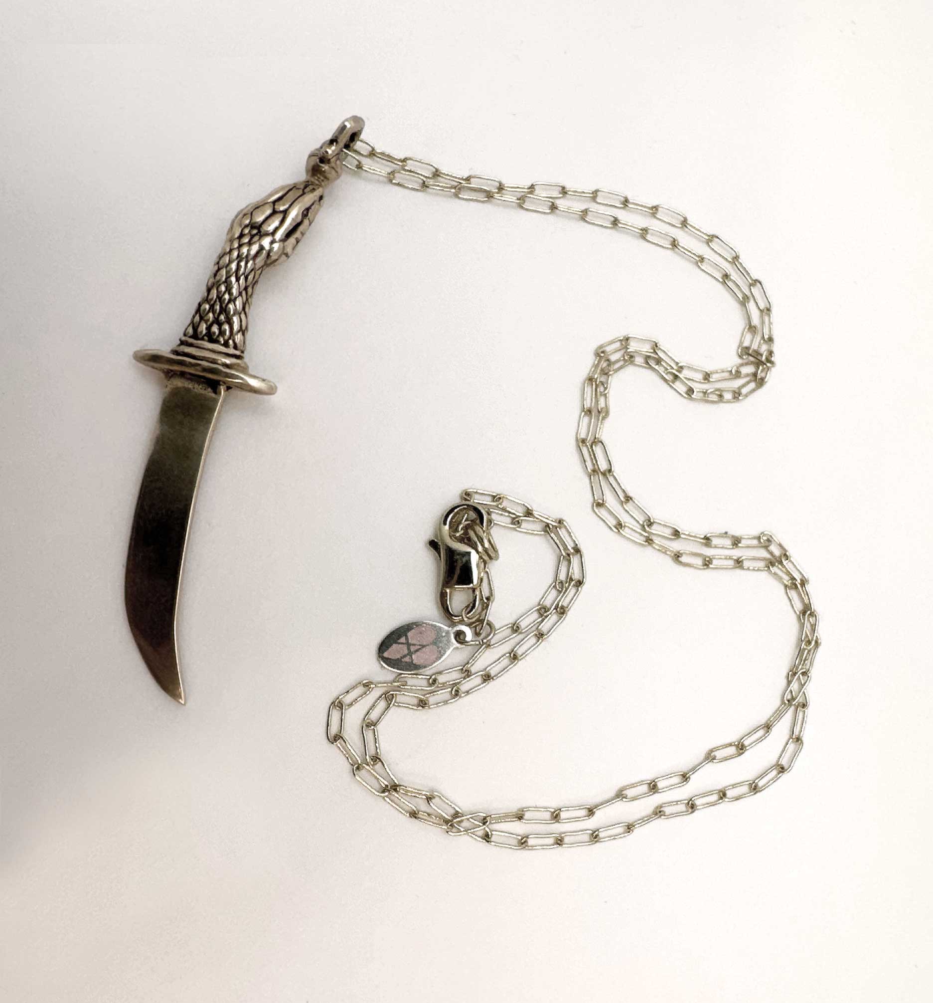 Snake Sword Necklace