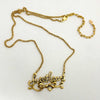 sweet heart necklace gold