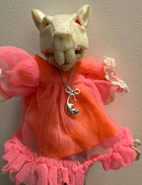 Tail Tied Rat Necklace