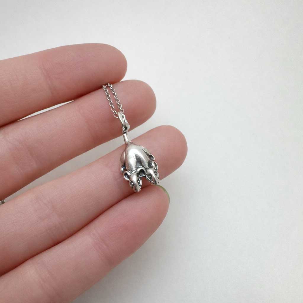 Two Headed Rat Necklace