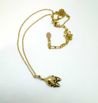 Two Headed Rat Necklace