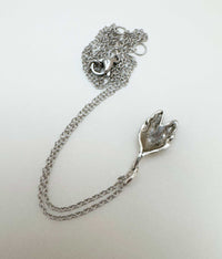 Two Headed Rat Necklace