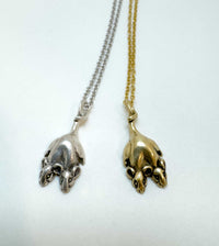 Two Headed Rat Necklace
