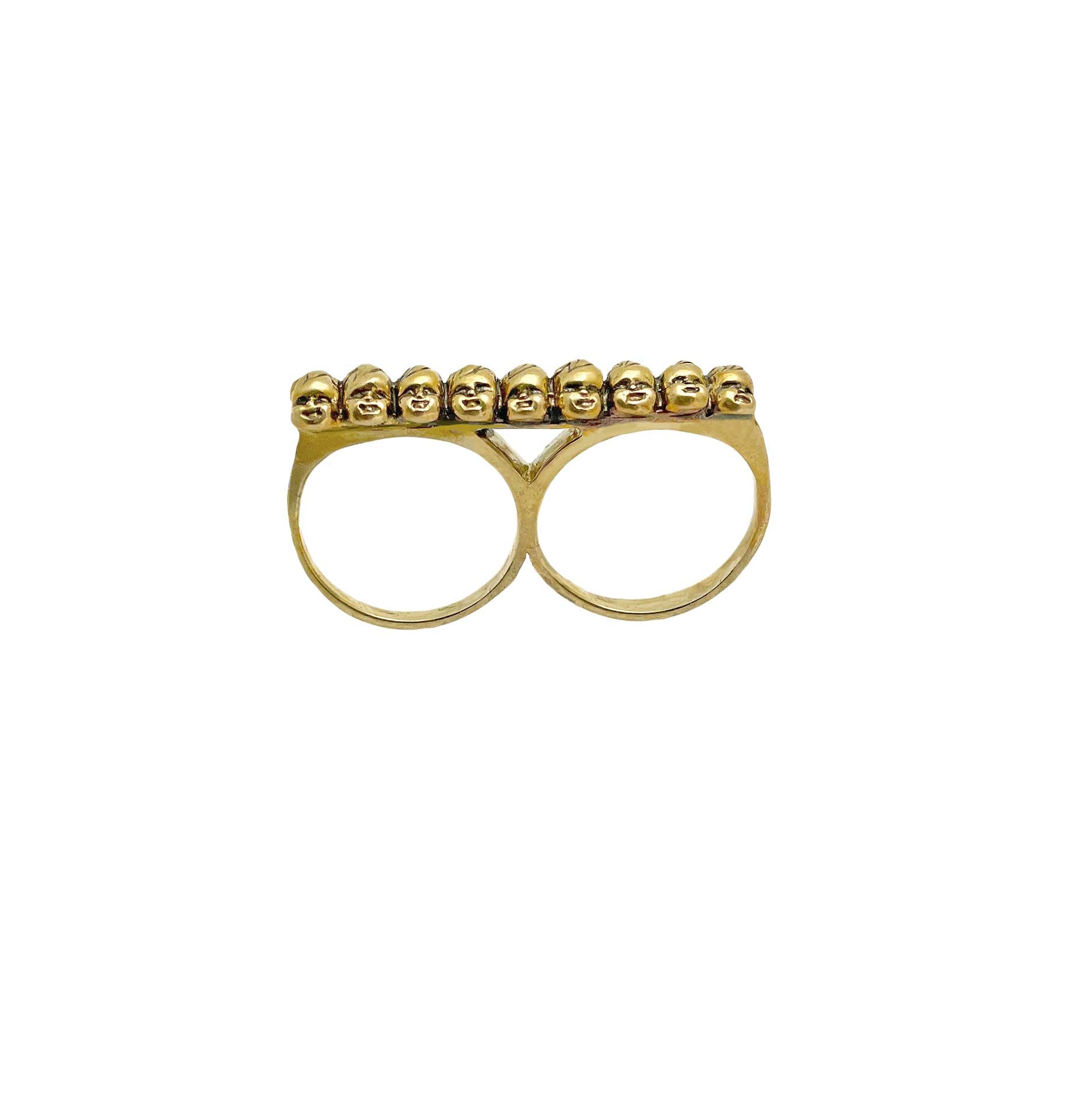 ASHI Twin Heart Shape 2 Stone Diamond Fashion Ring 10699WJTXYG - Wiggins  Jewelers