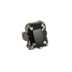 Bowie Ring in Black- Ready to Ship - Anomaly Jewelry