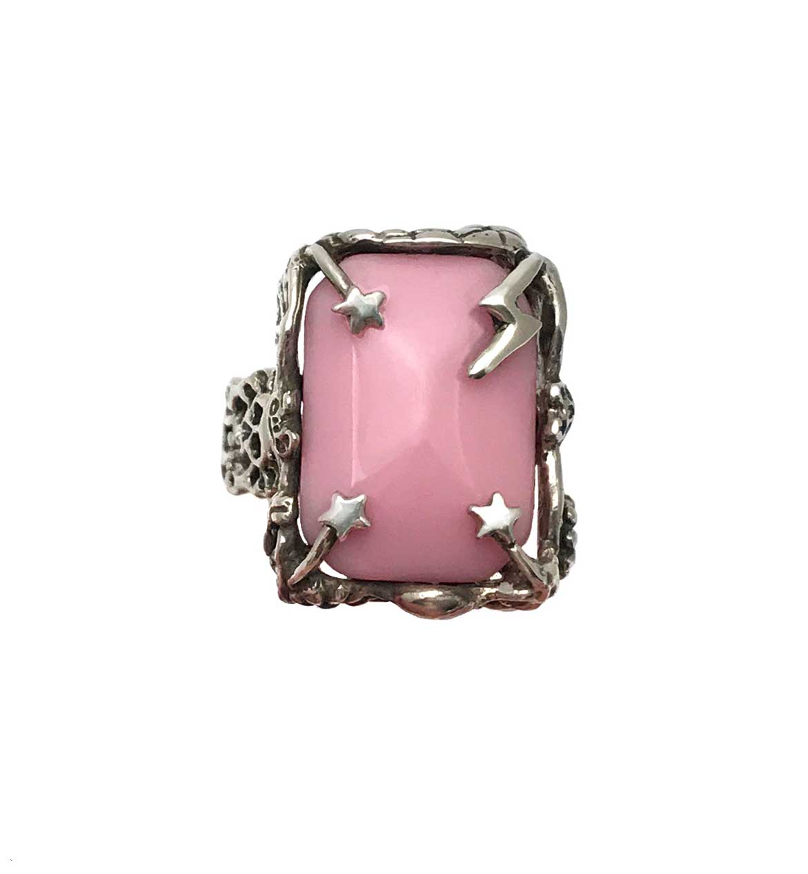 Bowie Ring in Pink - Anomaly Jewelry