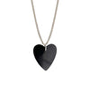 Onyx Heart Necklace Small