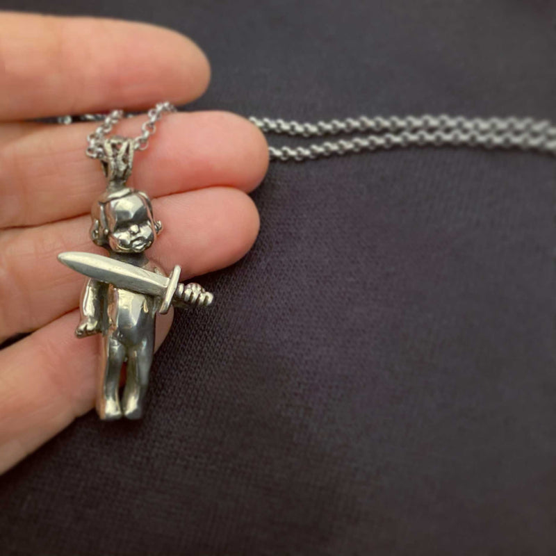 Knife Baby Necklace