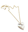 Heart Necklace in Mother of Pearl Large