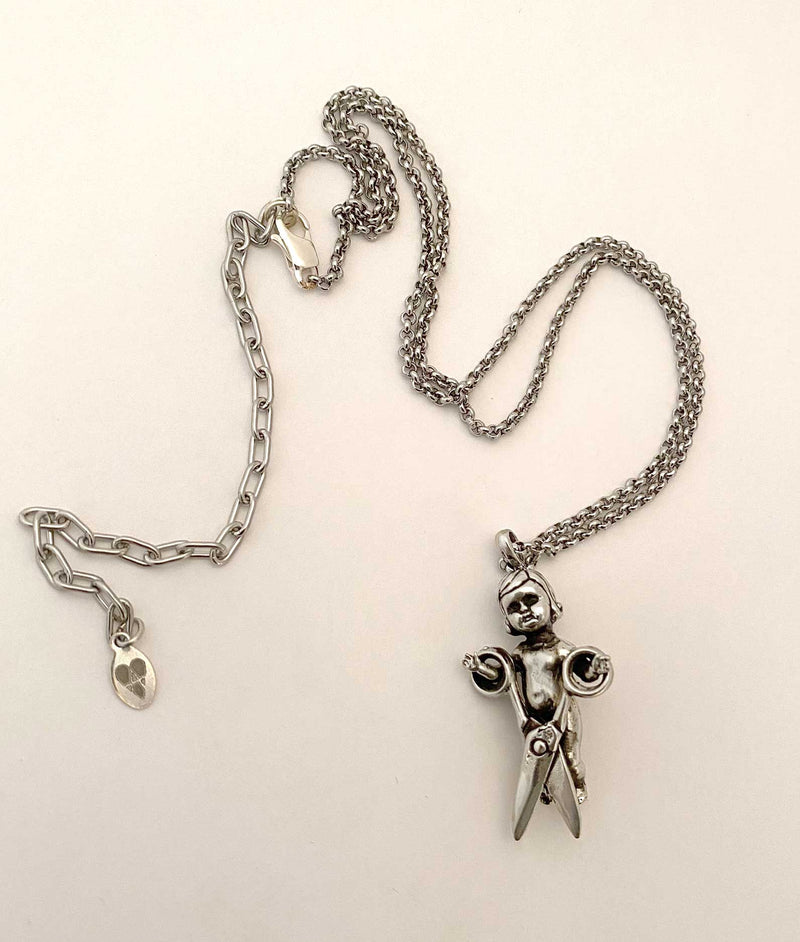 Scissor Baby Necklace