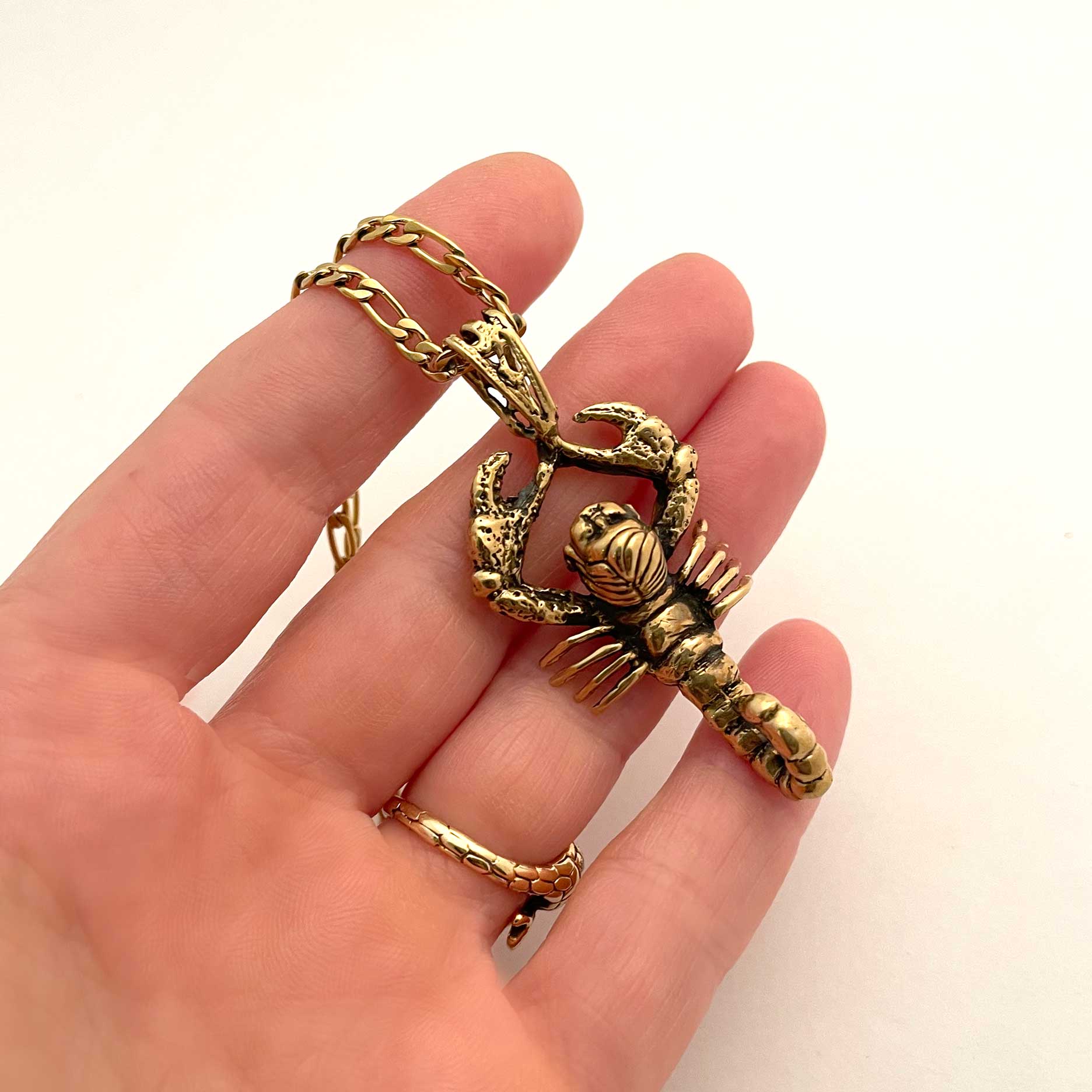 Scorpion Girl Necklace