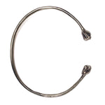 Cat Bracelet bangle stackable dainty silver - Anomaly Jewelry