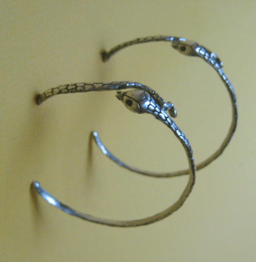 Snake Large Hoops Earrings - Anomaly Jewelry