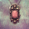 Cornucopia Necklace Tall in Pink - Anomaly Jewelry
